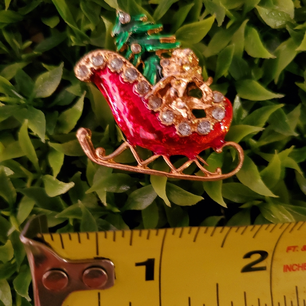 Vintage Santa Pin